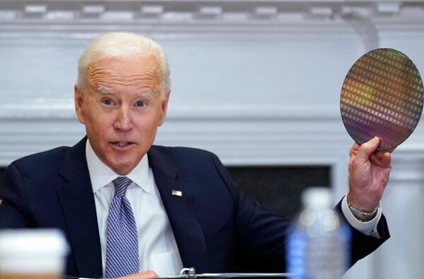 미국은 반도체 및 기타 전략상품의 부족을 막기 위해 고안된 새로운 공급망 프레임워크 '인도태평양경제 체제(IPEF)'에 한국이 참여할 것이라 요청했다. (사진=ap)