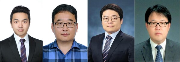 사진= 한국원자력연구원 중성자과학부 장종대 박사, 한영수 박사, 홍익대 최수형 교수, 전북대 김태환 교수 (왼쪽부터)