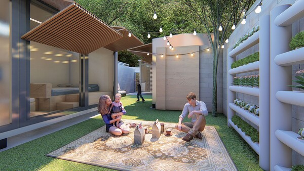 인도네시아 회사인 휴니플렉스는 이동식 조립식 소형 주택 건설.(사진=휴니플렉스 웹사이트)