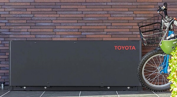 도요타가 개발한 가정용 축전지 시스템으로 정전시 가정이나 전기차에 충전할수 있다. (사진=Toyota)