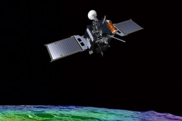 2022년 8월 3일 미국의 케이프커내버럴 공군기지에서 스페이스X의 팰컨9 블록5에 실려 발사될 예정인 대한민국의 달 탐사선이다. (사진=한국항공우주연구원)