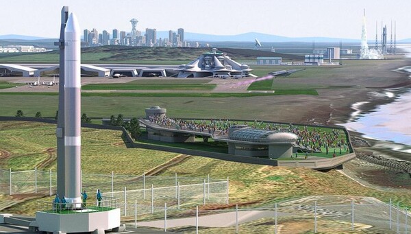 홋카이도 우주공항 조감도. (사진=스페이스코탄) 