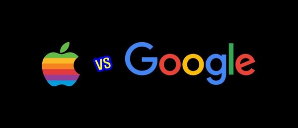  '모바일 전쟁'이라고 하는 현재의 경쟁 구도 속에서 두 기업은 미국과 중국의 패권전쟁처럼 미래를 위해 디지털 맛수의 패권경쟁을 벌이고 있다.(사진=각사 로고 이미지 합성) 