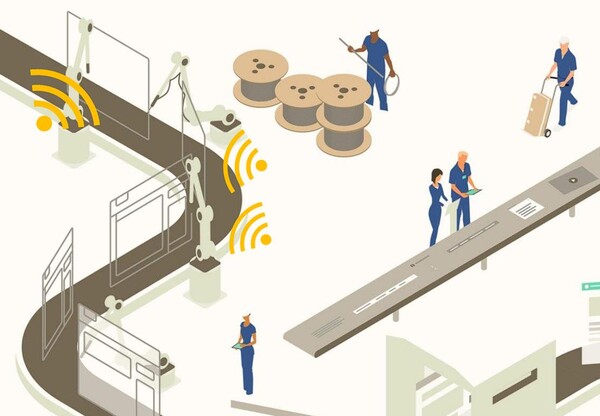 공장자동화에 적용되는 신기술.(사진=Aeterlink)