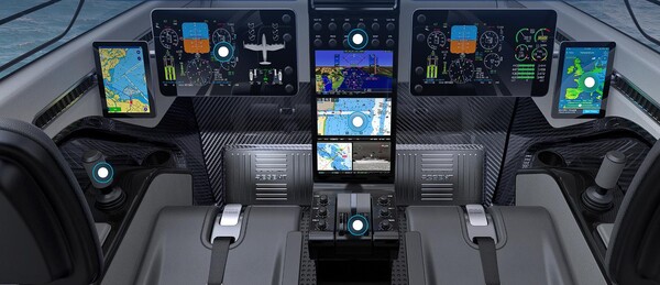  수상용 전기비행기 조종석 모습.(사진=regent)