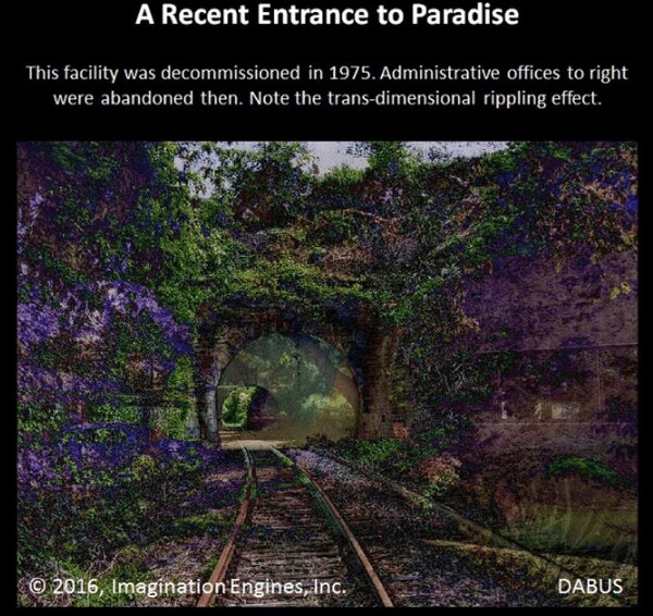 스테판 탈러의 인공지능 예술작품. (사진=DABUS)