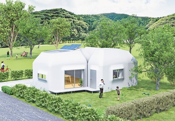 부부 2명이 주거 가능한 후지츠보 모델 49㎡ 완성 예상도(사진=마시야마 시게무)