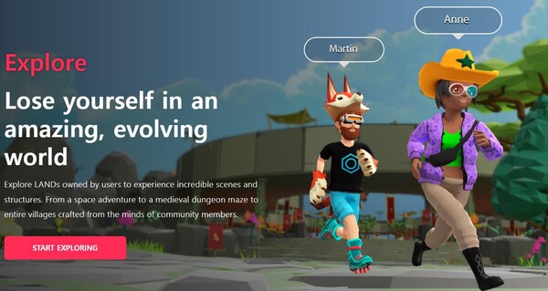 디센트럴랜드는 암호화폐를 통해 플랫폼의 가상 토지를 NFT로 구매할 수 있다.(사진=디센트럴랜드)