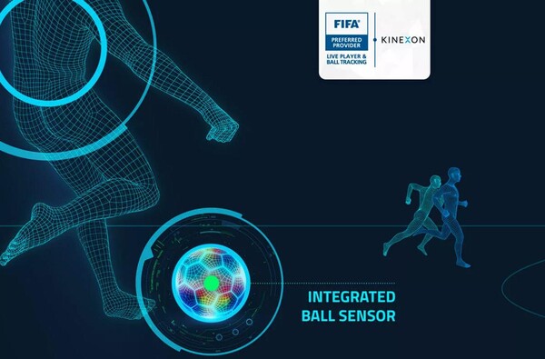 선수가 공이 차거나, 헤딩 되거나, 던질 때마다 또는 심지어 탭을 많이 할 때마다 시스템은 초당 500프레임으로 공을 포착한다.(사진=KINEXON)
