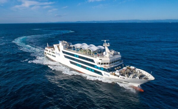 ICT융합 전기추진 스마트선박‘울산태화’호 조감도. (사진=현대중공업)