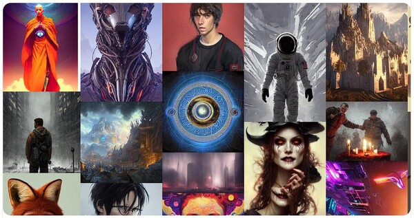 AI가 그리는 프로그램인 스태빌리티와 미드저니의 제작자등이 예술가3인에 의해 소송을 당했다. (사진=AI가 그린 그림)  