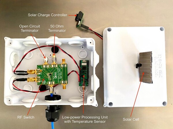 전력을 필요로 하지 않고 정보를 무선 송신할 수 있는 기술이 개발됐다.(사진=PNAS 논문) 