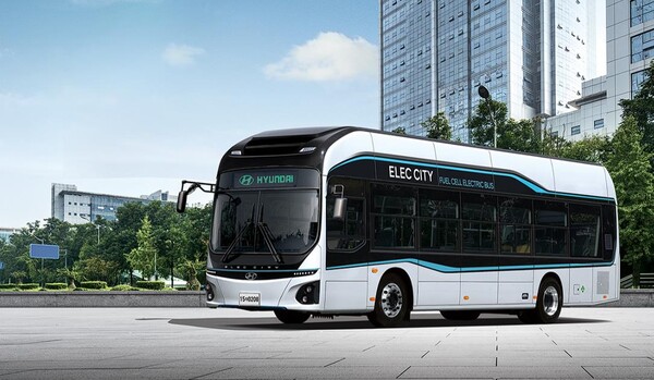 현대차가 개발한 수소전기버스 (사진=현대자동차)