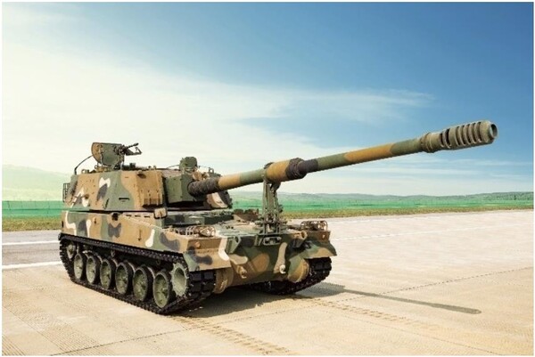 K9 자주포 [사진=한화디펜스]