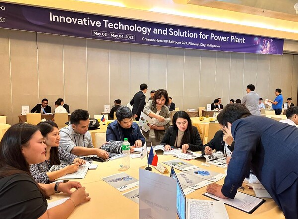 FDC발전소 구매조달 담당자와 구매상담회 모습 [제공=한국중부발전]