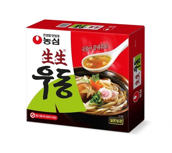 농심이 포장 방식을 변경하여 친환경 포장으로 ESG경영에 실천하고 있다.