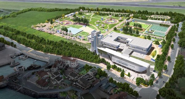 (사진=제주공공하수처리시설 현대화사업 조감도)