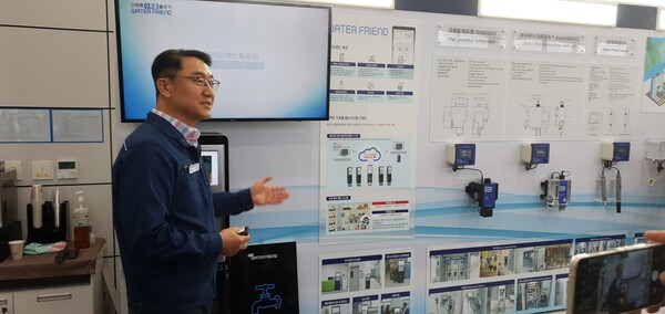 (사진=불루센의 손창식 대표) 