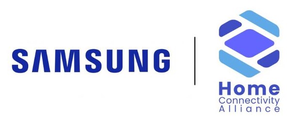 삼성전자와 HCA 로고 이미지