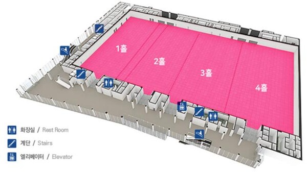 수출 상담은 대전컨벤션센터 제2전시장에서 개최된다. 