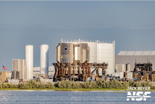  (사진=NASAspaceflight) 부스터 4의 섹션