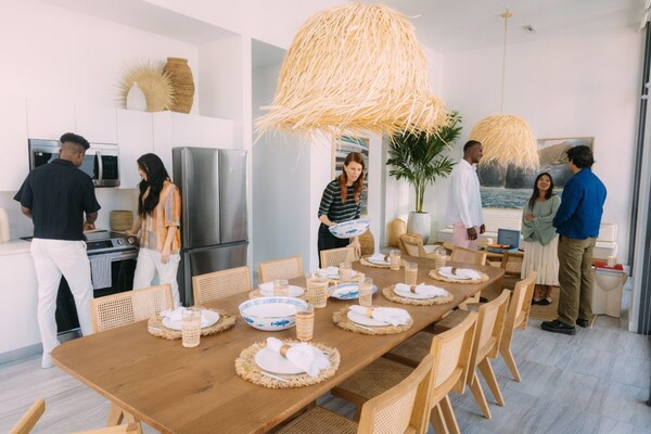 ▲ 삼성전자가 미국 공유 주거 부동산 기업 플로우(FLOW)와 협력해 개인 맞춤형 스마트홈을 추진한다고 14일 밝혔다.