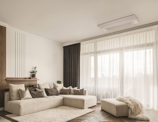 ▲ 비스포크 AI 무풍 시스템에어컨 인피니트 라인이 설치된 모습