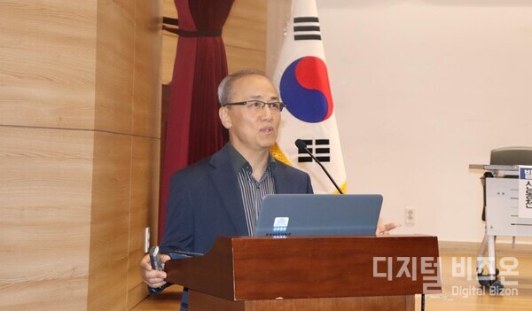 ▲최병성 시멘트대책위 상임대표