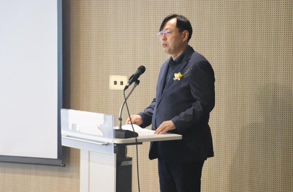 ▲한국상하수도협회 진광현 상근부회장 환영사