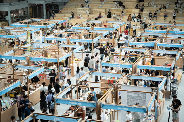 ​​제물포 웨이브 마켓 행사 현장 