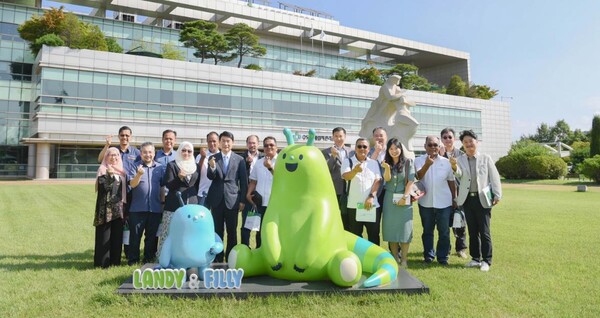 말레이시아 정부대표단 방문 사진