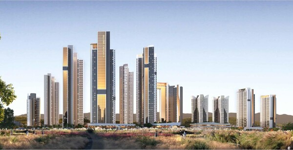 부산 괴정5구역 재개발사업 조감도