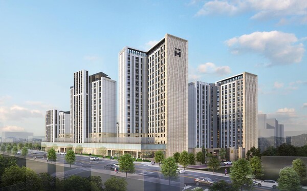 디에이치 대치 에델루이 조감도.