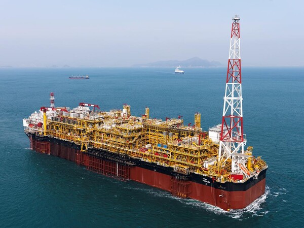 한화오션이 건조해 인도한 FPSO