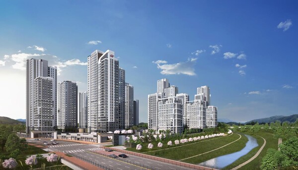 힐스테이트 도안리버파크 2차 조감도 