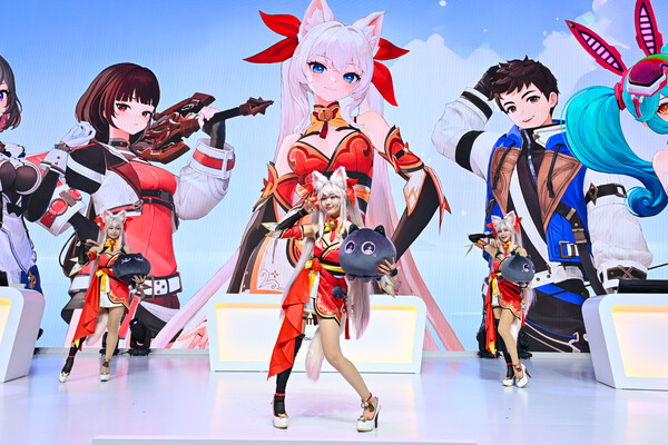 넷마블 지스타 2024 출품작 의 캐릭터 '미나' 코스프레