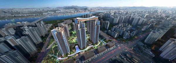 래미안 헤리븐 반포 조감도. (사진=삼성물산)