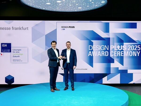 ▲ 삼성전자가 독일 프랑크푸르트에서 개최되는 냉난방공조전시회 ‘ISH 2025’에서 기술·혁신·지속가능성을 인정받아 ‘디자인플러스 어워드’의 ‘물&효율성 플러스’ 부문의 상을 받았다.