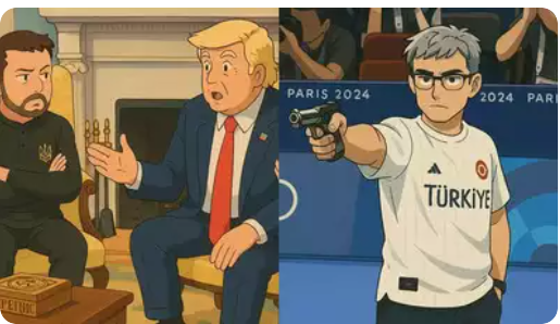 (사진=X/루카스미켈리오니스, X/헤이바시) 지브리 스타일로 생성한 4o IG 이미지 중 일부