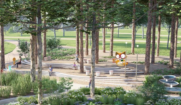 ▲농심이 오는 5월 서울 보라매공원에서 개최되는 '2025 서울국제정원박람회'에 참가해 기업동행정원을 구축한다.