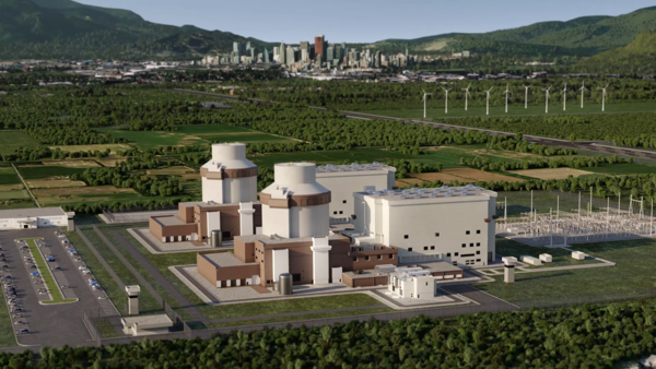 사진: 현대건설이 웨스팅하우스와 공동으로 글로벌 확대를 추진 중인 대형원전 AP1000® 노형 조감도