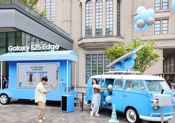 ▲서울 성북구 고려대학교 서울캠퍼스에 오픈한 ‘갤럭시 캠퍼스 스튜디오’ 전경