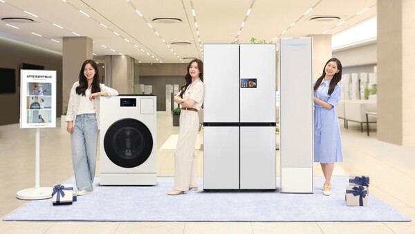 ▲ 삼성전자가 가전 3대장인 에어컨∙냉장고∙세탁기를 대상으로 구매 시 혜택을 제공하는 ‘AI 가전 트로이카’ 페스타를  다음 달 31일까지 진행한다.