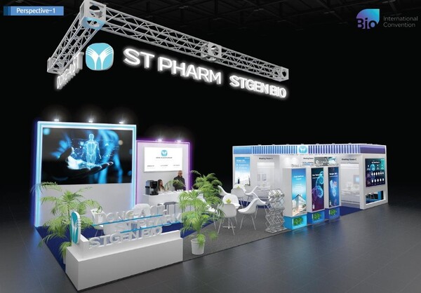 (사진=동아에스티·에스티팜·에스티젠바이오 바이오USA 부스 이미지)