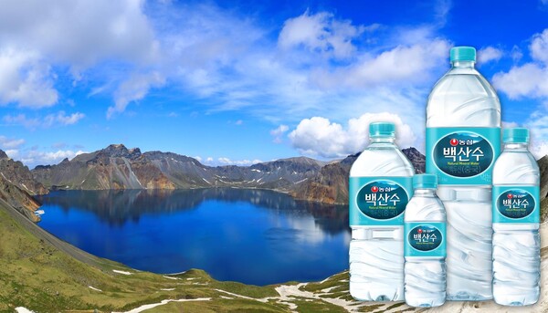 농심 백산수가 누적 매출 1조 원을 돌파했다.(사진-농심)