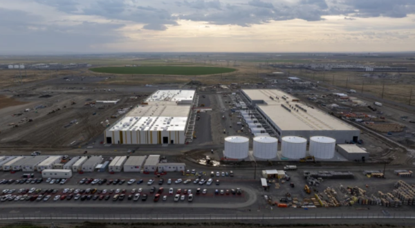 사진=미국 아마존의 웹 서비스 데이터 센터