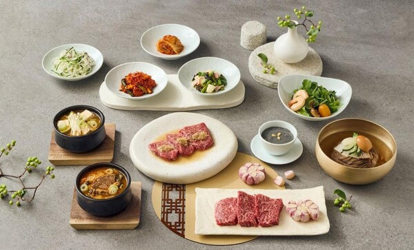 워커힐의 한우 숯불구이 전문점 ‘명월관’에서 선보이는 여름 보양 메뉴 ‘하절진미’