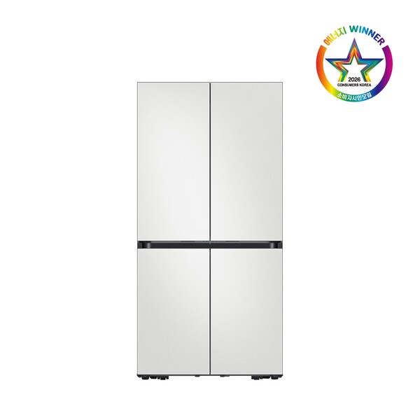 ▲ 제 28회 올해의 에너지 위너상에서 ‘에너지 대상’을 받은 ‘비스포크 AI 하이브리드 키친핏 맥스’ 냉장고 이미지