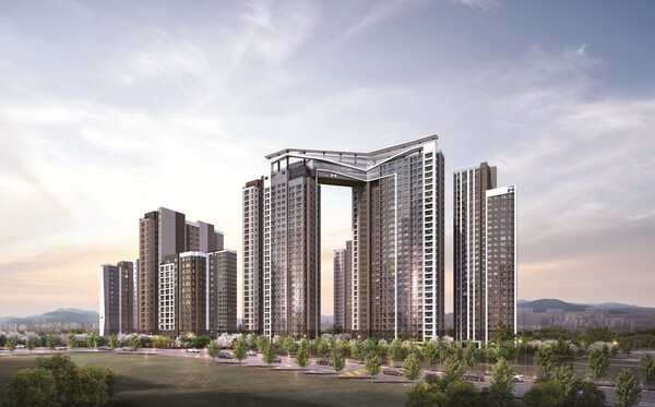 ▲ 디에이치 아델스타 투시도.