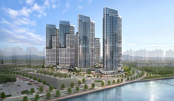 ▲ 힐스테이트 더웨이브시티 투시도